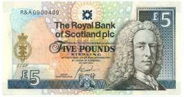 Scotland 5 Pounds 2004 Commemorative issue