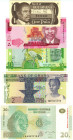 Africa Lot of 5 Banknotes 1982 - 2010