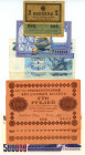 World Lot of 9 Banknotes 1915 - 1994