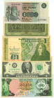 World Lot of 5 Banknotes\ 1944 - 2013