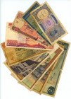 World Lot of 9 Banknotes 1950 - 1999