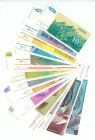Yugoslavia Lot of 14 Banknotes 1985 - 1995