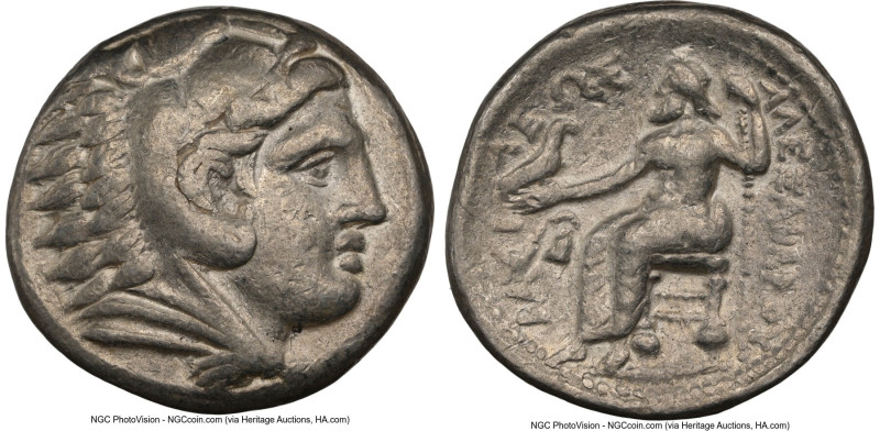 MACEDONIAN KINGDOM. Alexander III the Great (336-323 BC). AR tetradrachm (26mm, ...