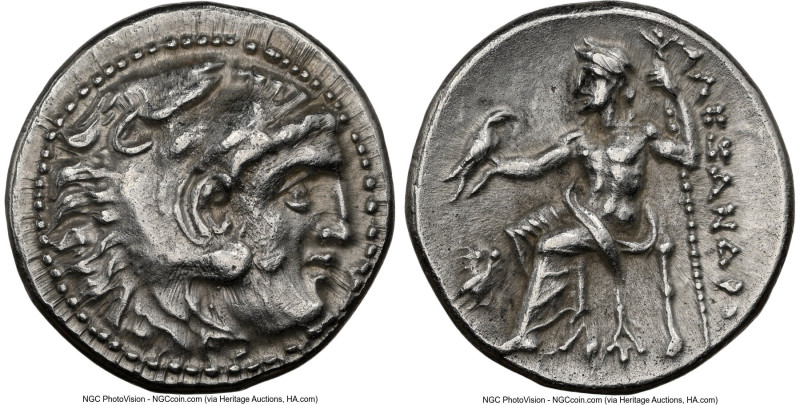 MACEDONIAN KINGDOM. Alexander III the Great (336-323 BC). AR drachm (17mm, 4.31 ...