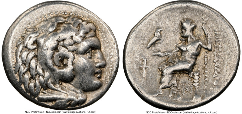 MACEDONIAN KINGDOM. Alexander III the Great (336-323 BC). AR drachm (17mm, 12h)....