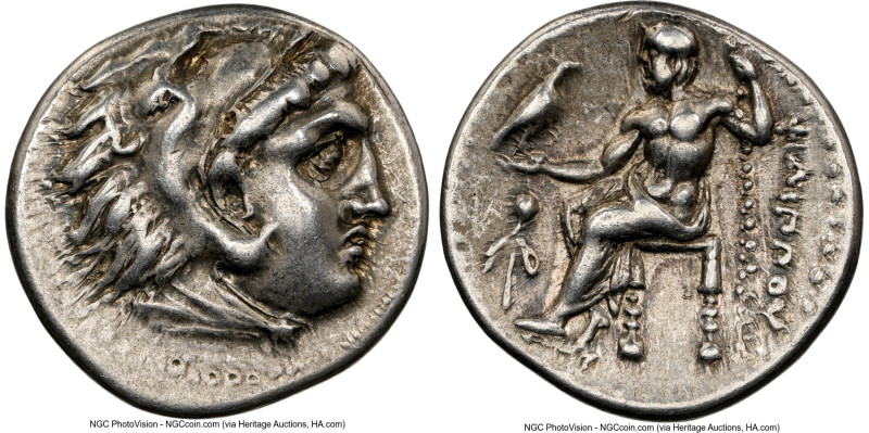 MACEDONIAN KINGDOM. Philip III Arrhidaeus (323-317 BC). AR drachm (17mm, 11h). N...