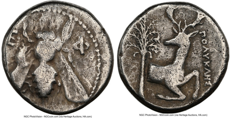 IONIA. Ephesus. Ca. 4th century BC. AR tetradrachm (23mm, 15.06 gm, 12h). NGC VG...