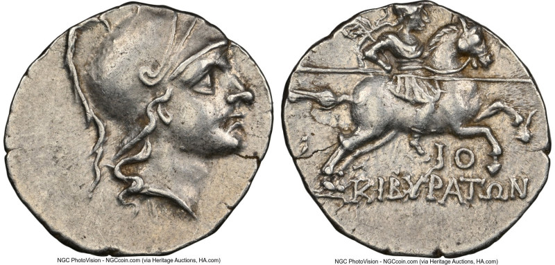 PHRYGIA. Cibyra. Ca. 2nd-1st Centuries BC. AR drachm (17mm, 11h). NGC Choice XF....
