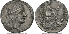 ARMENIAN KINGDOM. Tigranes II the Great (95-56 BC). AR tetradrachm (27mm, 15.66 gm, 1h). NGC Choice XF 4/5 - 3/5. Tigranocerta, ca. 80-68 BC. Diademed...