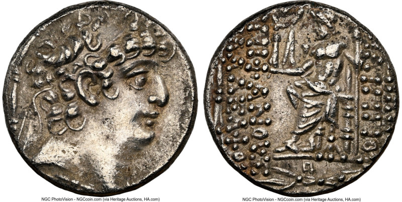 SELEUCID KINGDOM. Philip I Philadelphus (ca. 95/4-76/5 BC). AR tetradrachm (25mm...