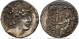 SELEUCID KINGDOM. Philip I Philadelphus (ca. 95/4-76/5 BC). Aulus Gabinius, as Proconsul (57-55 BC). AR tetradrachm (27mm, 12h). NGC Choice XF. Posthu...