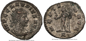 Claudius II (AD 268-270). BI antoninianus (20mm, 5h). NGC MS, Silvering. Antioch, 1st officina. IMP C CLAVDIVS AVG, radiate, draped bust of Claudius I...