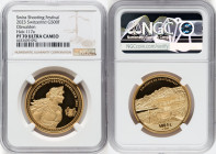 Confederation gold Proof "Obwalden Shooting Festival" 500 Francs (1/2 oz) 2023 PR70 Ultra Cameo NGC, Hab-117a. HID09801242017 © 2023 Heritage Auctions...