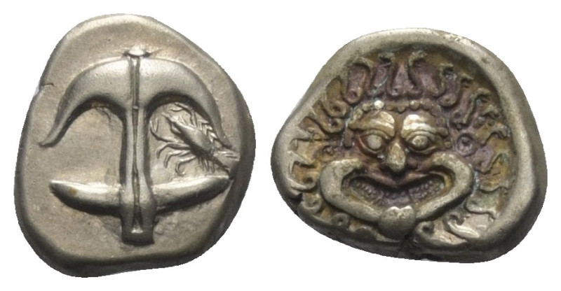 Thrakien. Apollonia Pontika.

 Drachme (Silber). Ca. 4. Jhdt. v. Chr.
Vs: Ank...