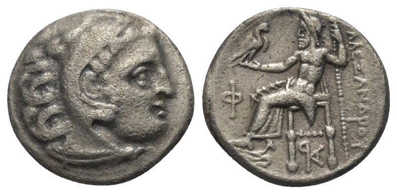 Königreich Makedonien. Alexander III. der Große (336 - 323 v. Chr.).

 Drachme...