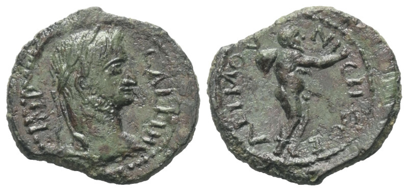 Thrakien. Coela. Gallienus (253 - 268 n. Chr.).

 Bronze.
Vs: Kopf mit Lorbee...