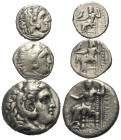 Griechische Münzen - Lots.


Alexander III. (Königreich Makedonien).

Lot (3 Stück, Silber): Tetradrachme, Drachme; ca. 4. - 3. Jhdt. v. Chr.

...