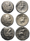 Griechische Münzen - Lots.


Alexander III. (Königreich Makedonien).

Lot (3 Stück, Silber): Drachme; ca. 4. - 3. Jhdt. v. Chr.

Sehr schön - f...