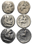 Griechische Münzen - Lots.


Alexander III. (Königreich Makedonien).

Lot (3 Stück, Silber): Drachme; ca. 4. - 3. Jhdt. v. Chr.

Sehr schön - f...