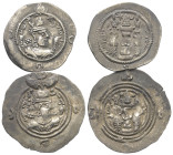 Griechische Münzen - Lots.


Sasanidisches Königreich.

Lot (2 Stück, Silber): Drachme; ca. 5. - 6. Jhdt. n. Chr.

Sehr schön - fast sehr schön...