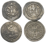 Griechische Münzen - Lots.


Sasanidisches Königreich.

Lot (2 Stück, Silber): Drachme; ca. 5. - 6. Jhdt. n. Chr.

Sehr schön - fast sehr schön...