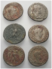 Provinzialrömische Münzen - Lots.


Seleukis und Pierien.

Lot (6 Stück, Silber): Tetradrachme, 3. Jhdt. n. Chr.

Fast sehr schön - sehr schön....