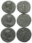 Römische Münzen - Lots. Kaiserzeit.


Lot (3 Stück, Bronze): Limes Falsum (3. Jh.).
Antoninus Pius, Iulia Domna und Severus Alexander.

Sehr sch...