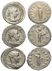 Römische Münzen - Lots. Kaiserzeit.


Lot (3 Stück, Silber): Antoniniane des Gordianus III. (238 - 244 n. Chr.).

Fast vorzüglich / vorzüglich.
...