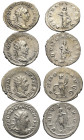 Römische Münzen - Lots. Kaiserzeit.


Lot (4 Stück, Silber): Antoniniane des Philippus I. Arabs (244 - 249 n. Chr.) (1x), Traianus Decius (249 - 25...