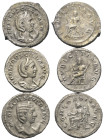 Römische Münzen - Lots. Kaiserzeit.


Lot (3 Stück, Silber): Antoniniane der Otacilia Severa (Kaiserin 244 - 249 n. Chr.) und Herennia Etruscilla (...