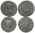 Römische Münzen - Lots. Kaiserzeit.


Lot (2 Stück, Kupfer): Antoniniane der Otacilia Severa (Kaiserin 244 - 249 n. Chr.) und Probus (276 - 282 n. ...