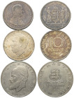 Europa - Lots.


Ungarn. Königreich (bis 1945) und Erste Republik (1946 - 1949).

Lot (3 Stück, Silber):
5 Pengo 1930.
20 Forint 1948.
10 Fori...