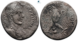 Cyrrhestica. Beroea. Macrinus AD 217-218. Billon-Tetradrachm
