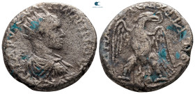 Cyrrhestica. Beroea. Diadumenian AD 218-218. Billon-Tetradrachm