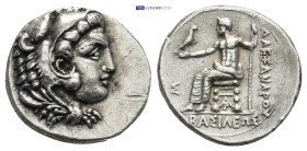 KINGS of MACEDON. temp. Alexander III – Philip III. Circa 324/3-320 BC. AR Drachm (17mm, 4.23 g). In the name and types of Alexander III. Arados mint....