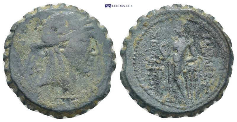 SELEUKID KINGS of SYRIA. Seleukos IV Philopator. 187-175 BC. AE Antioch 7.56 Gr....