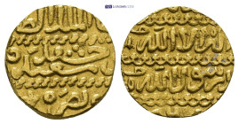 Egypt, Burji Mamluk, al-Zahir Khushqadam (AH 865-872, AD 1461-1467), gold ashrafi, (15mm, 3.42 g), Cairo mint, dated 865, legends are divided by three...