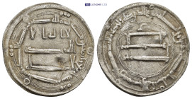 Abbasid Caliphate. al-Mansur. AH 136-158/ AD 754-775. AR dirham (26mm, 2.83 g). Madinat al-Salam mint, AH 149.