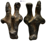 Bronze two heads idol (37mm, 19.0 g)