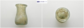 Glass Sprinkler Flask perfume bottle. (38mm, 7.1 g)