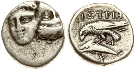 Istros Thrace Drachm Late 5th-4th Cent. BC