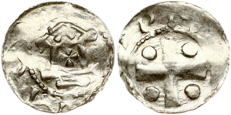 Germany, Speier. Otton III (983-1002). Denar Dbg. 826. Silver 0.89 g, 16 mm.

...