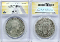 Austria 1 Thaler 1818V ANACS VF 35