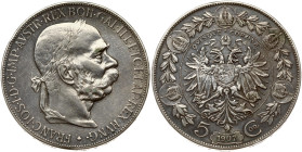 Austria 5 Corona 1907