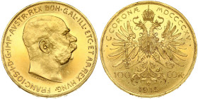Austria 100 Corona 1915 Restrike