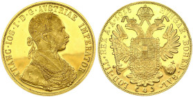 Austria 4 Ducat 1915 Restrike