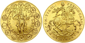 Austria 2 Ducat 1963-1642 Restrike coin struck in 3 ducat weight