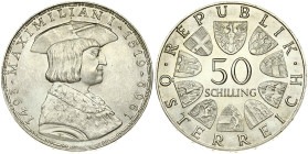 Austria 50 Schilling 1969 Maximilian I