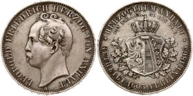 Anhalt Taler 1863 A Reunification