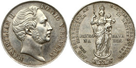 Bavaria 2 Gulden 1855 Madonna Column